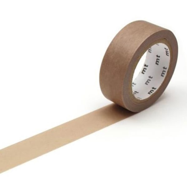 Maalarinteippi - Uni Mate - Beige - 15 mm - 7 m