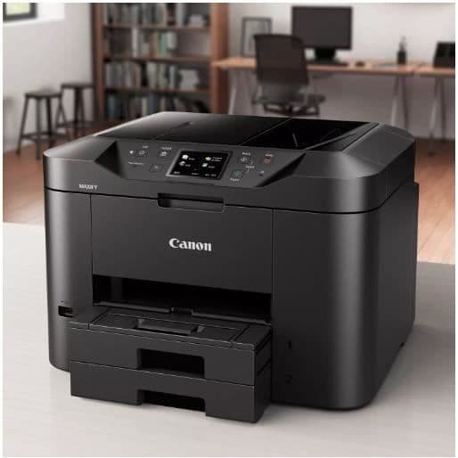 Multifunktionsprinter - CANON - MAXIFY MB2750 - Inkjet - Farve - Automatisk dobbeltsidet - WIFI - Sort