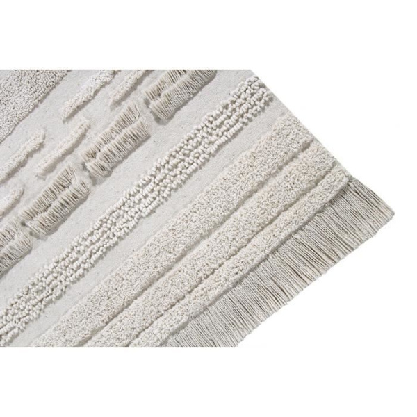 Air Lorena Canals maskinvaskbart stuetæppe - 200x300cm - Beige