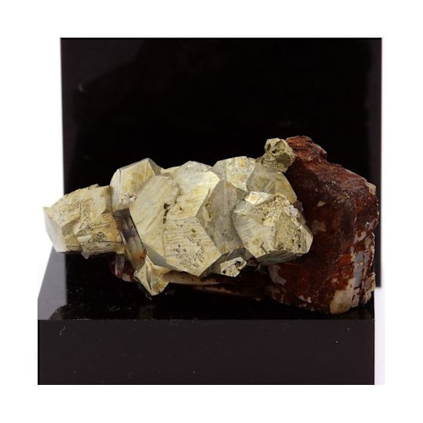 Siderit, Pyrit, Quartz 98,3 karat Flerfärgad