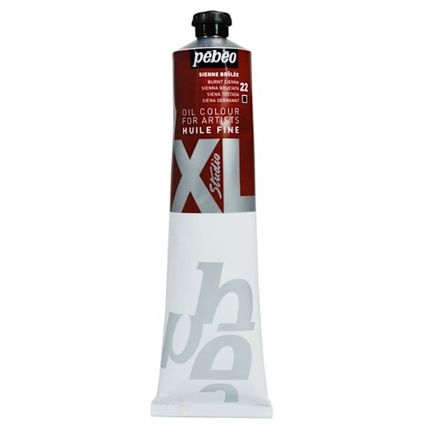 Huile Fine - Pébéo - 200022 - Sienna Brûlée - 200 ml - Hurtig tørring 3-6 dage kastanj