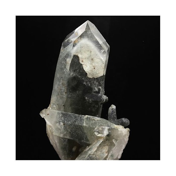 Sten og mineraler. Phantom Quartz. 573,3 øre. Les Deux Alpes, Oisans, Frankrig.