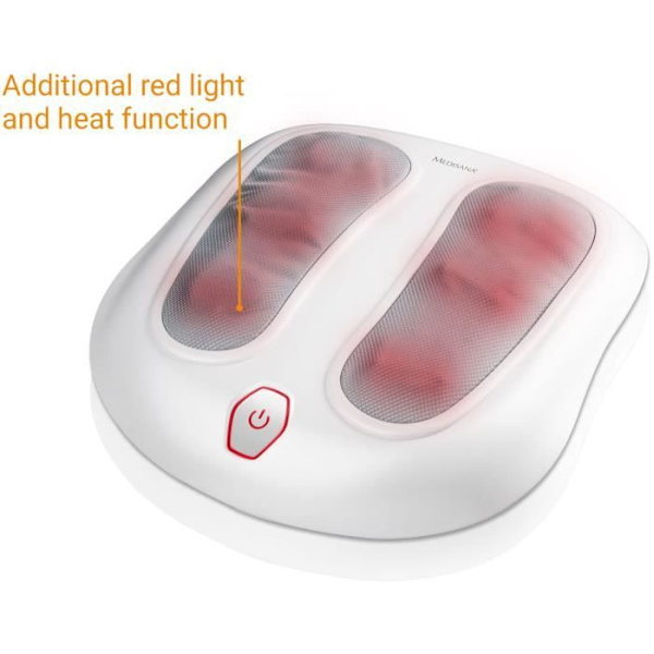 Medisana Shiatsu fodmassageapparat FM 883 Hvid