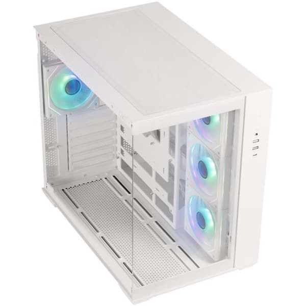 Kabinet uden strømforsyning - BITFENIX AL118 - Cube - ATX-format - Hvid