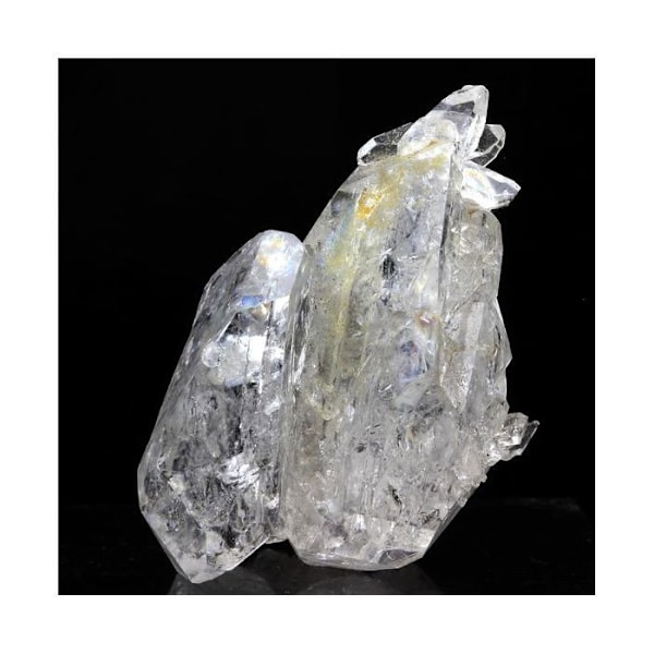 Sten og mineraler. Kvarts vindue. 123,0 øre. Sigoyer, Alpes-de-Haute-Provence, Frankrig.
