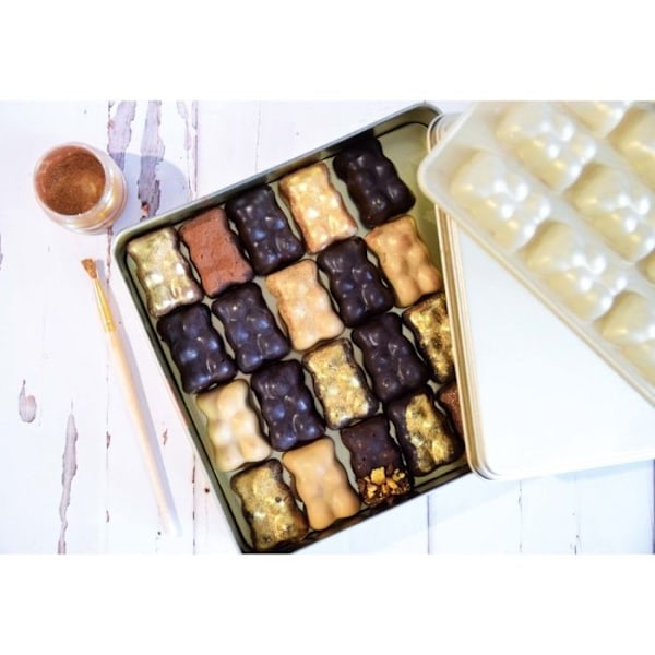Limited edition Gold Bears box - Scrapcooking Guld