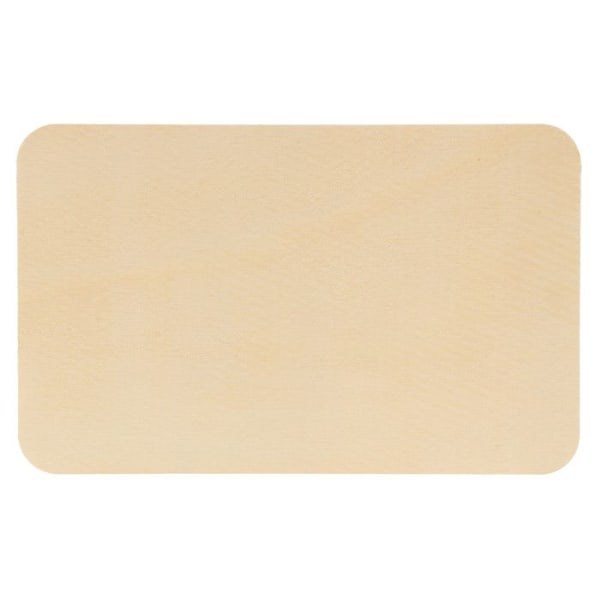 Dekorationspaneler i trä - ARTEMIO - 16 x 10 cm - 5-pack - Perfekt för bröllop - Kreativ DIY Beige