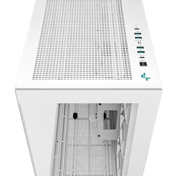 PC-kotelo - DEEPCOOL - CH780 - Ilman virtalähdettä - Suuri torni - E-ATX-muoto - Valkoinen