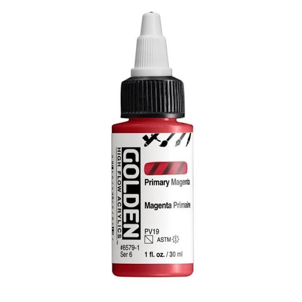 GOLDEN 30 ml HIGH FLOW Magenta Primer - S6
