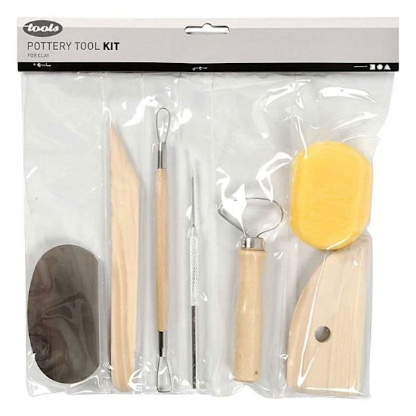 Detta multifunktionella set innehåller alla de grundläggande verktygen såsom peepers, svamp, skärlina etc. ref 10302 kastanj