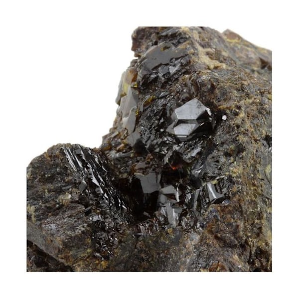 Sten og mineraler. Sphalerit (Blende). 1577,0 ct. La Mure mine, Isere, Frankrig.