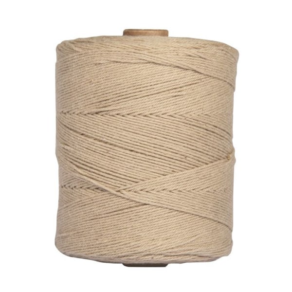 Garn för virkning Beige 1 mm