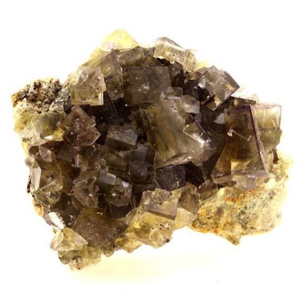 Sten og mineraler. Fluorit. 378,0 ct. Valzergues, Aveyron, Occitanie, Frankrig..