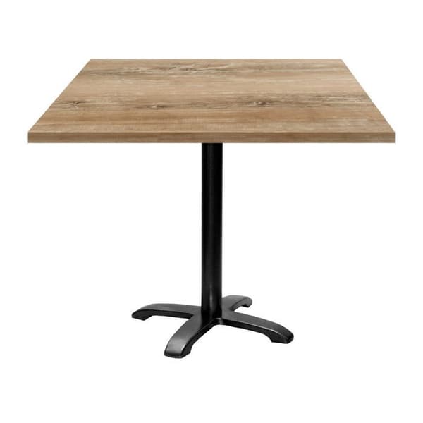 Tabel 90 x 90 cm - model Bazila slovensk egetræ brun