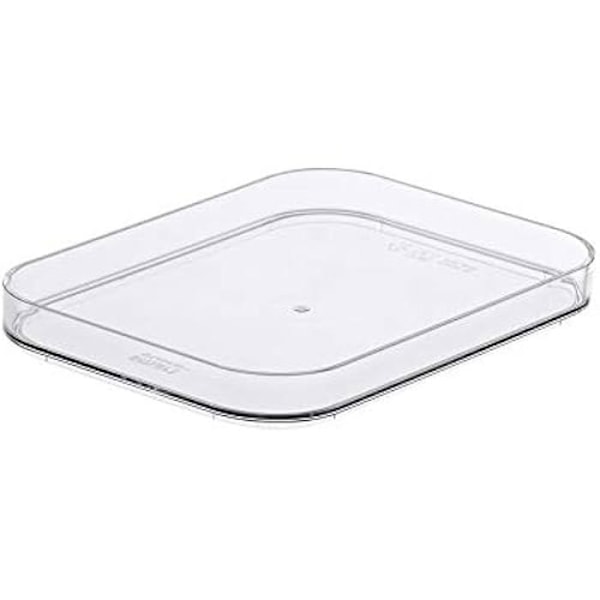 Förvaringsboxlock - SMARTSTORE - Compact S - Transparent - BPA-fri plast - Staplingsbar Transparent