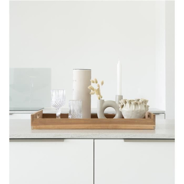 House Nordic Faro bricka i teak