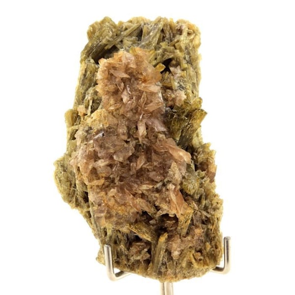 Kivet ja Mineraalit. Axinite + epidootti. 235,0 ct. Chamrousse, Isère, Ranska.
