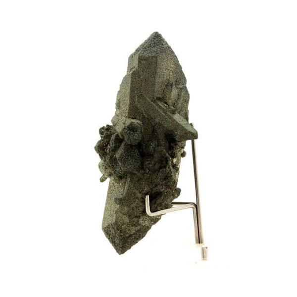 Sten og mineraler. Kvarts + Klorit. 502,0 ct. Saint Christophe en Oisans, Isère, Frankrig.