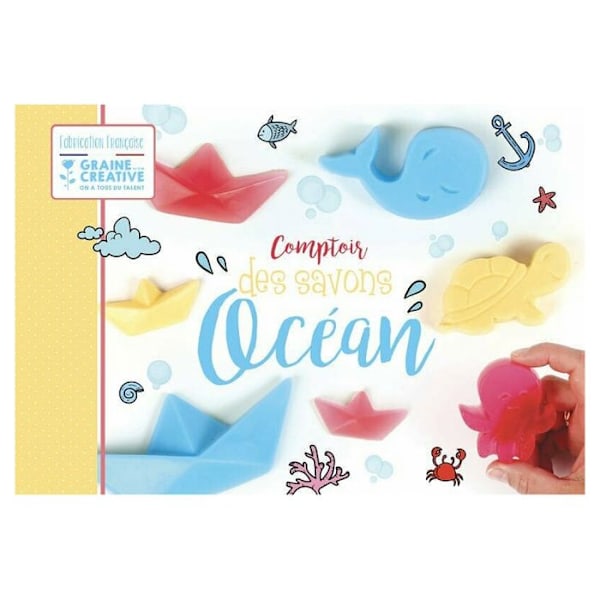 Gör dina egna tvålar Under havet - DIY box Flerfärgad