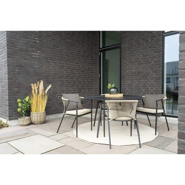 Rundt tæppe 180 cm beige - CODDY beige