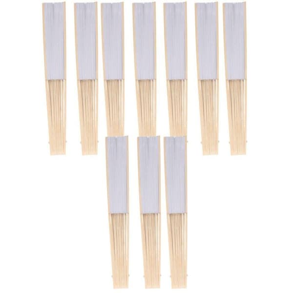 10 papirvifter til at tilpasse 21 cm beige