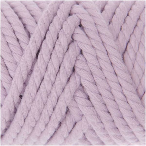 Kugle af bomuldsreb 25 m - Lavendel Violett