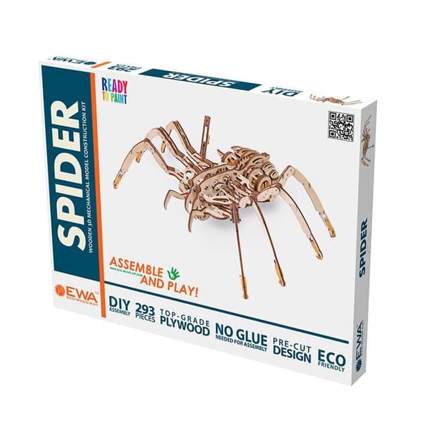 Spider - 3D mekanisk puslespil
