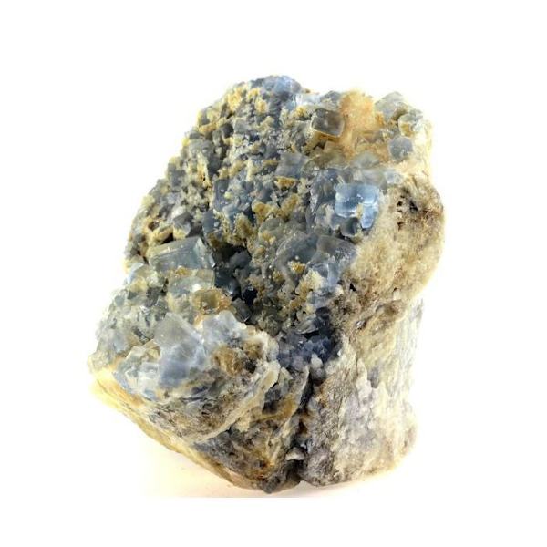 Blå fluorit 4035,1 karat (0,8 kg) Flerfärgad
