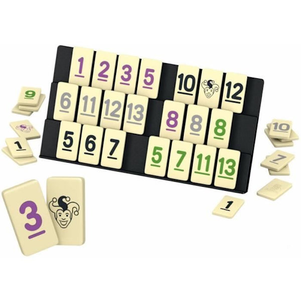 MyRummy-lautapeli - SCHMIDT AND SPIELE - Mixed - 8-vuotiaasta alkaen Flerfärgad