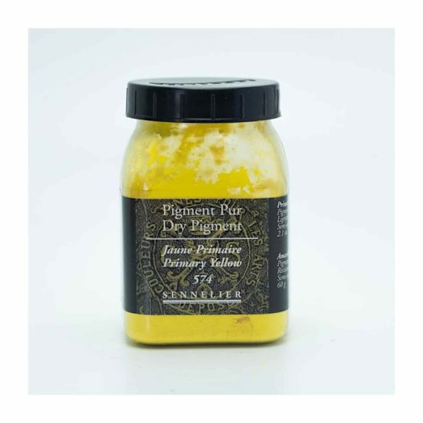 Pigment för färgskapande - 70 g burk - Primärgul Gul