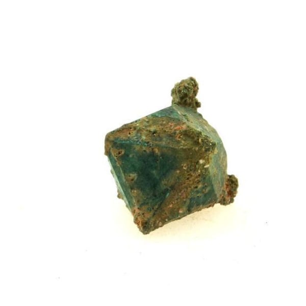 Kivet ja mineraalit. Kupriitti + malakiitti. 3,45 ct. Chessy-les-Mines, Ranska.