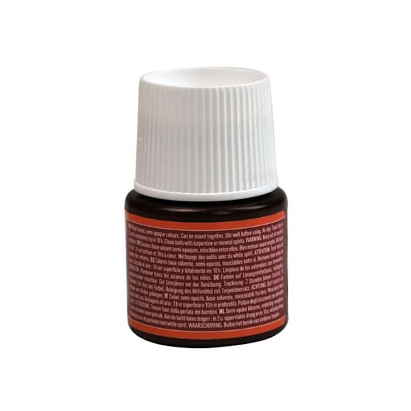 Färg - Pébéo - Ruby keramik - 45ml - Röd - Opak och glänsande Rubin