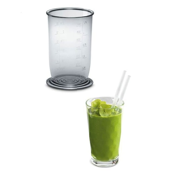 CleverMixx MSM24100 stavblender - BOSCH - 400W - Aftagelig fod i rustfrit stål - 1 hastighed - Blandeskål - Hvid