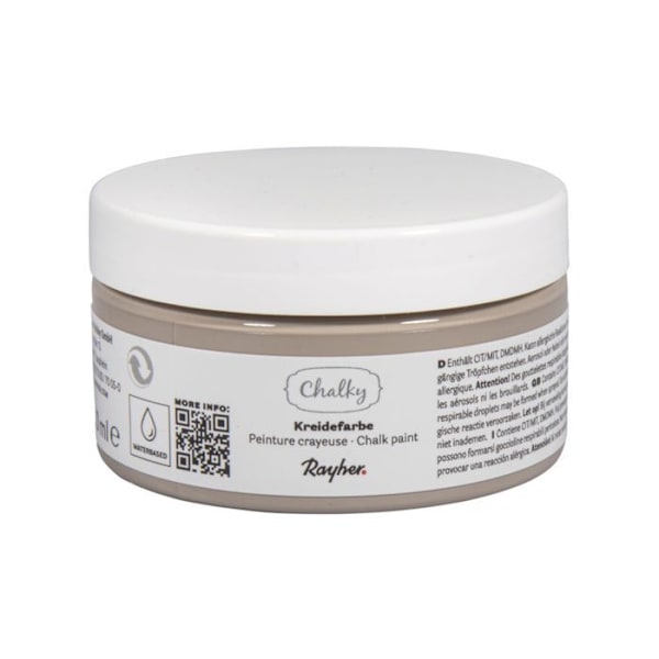 Taupe Chalk Paint - Chalky Finish - 100 ml kastanj