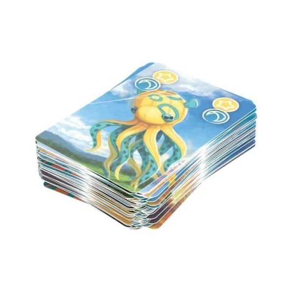 Drager - Asmodee - Dragespil - Samarbejdskortspil - Fra 10 år Flerfärgad