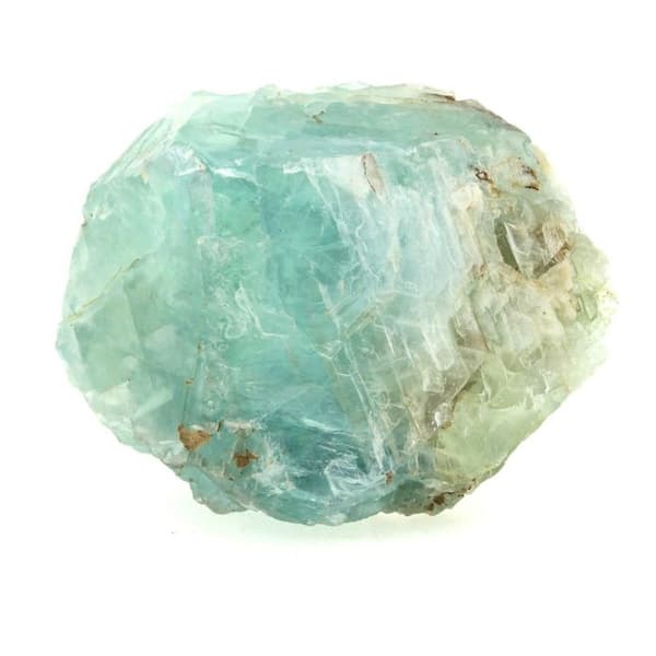 Grön fluorit 600,8 karat Grön