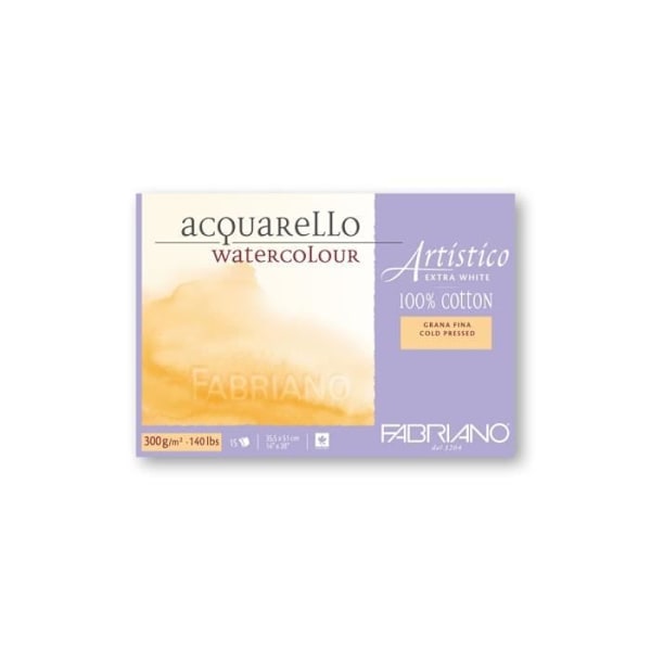 FABRIANO Artistisk Block E W 300g GF 35,5*51 Vit