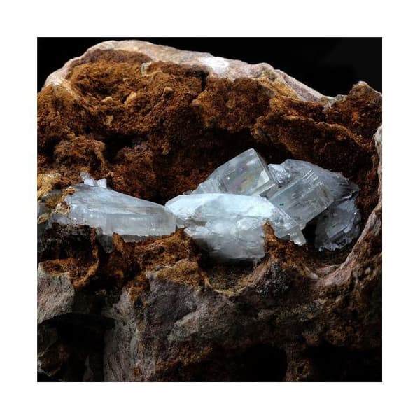 Sten og mineraler. Baryt + Malakit. 3282,0 øre. Congo...