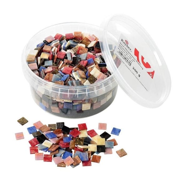 Rayher Hobby Rayher akryl blanding af marmor mosaik sten akryl multicolor 1 33 x 1 33 x 0