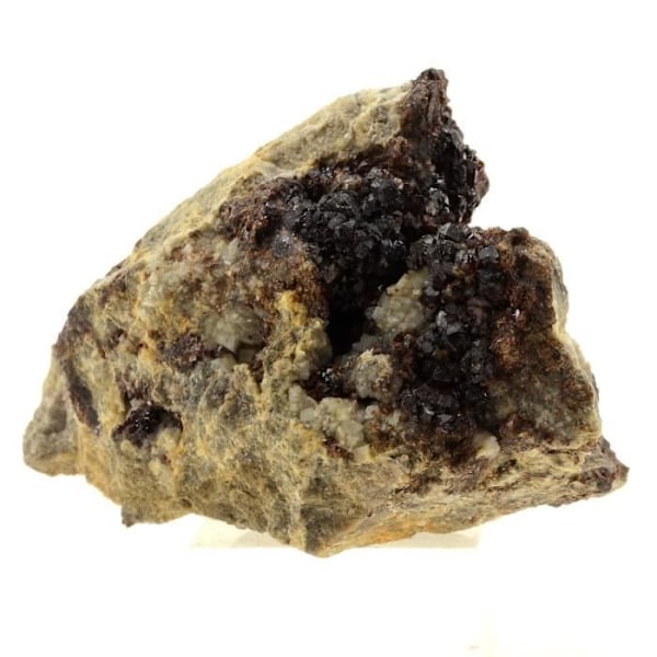 Sten og mineraler. Sphalerit. 800,0 ct. Saint-Laurent-le-Minier, Occitanie, Frankrig.