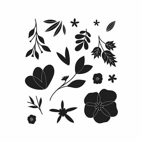 Skære terning - På vej - Blomster