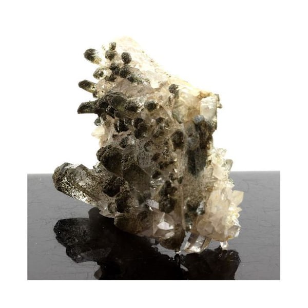 Stenar och mineraler. Kvartsklorit. 526,0 ct. Les Deux Alpes, Oisans, Frankrike.