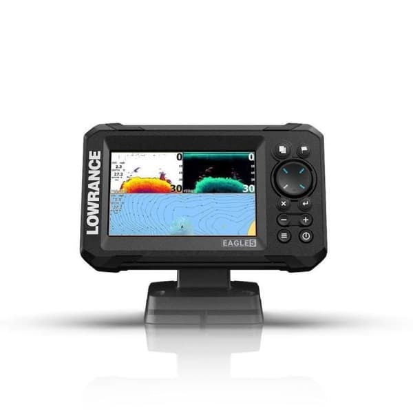Kombinerad GPS-ekolod - LOWRANCE - Eagle 5" - Med slipshot HD-sensor