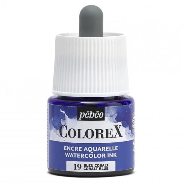 Vesiväri - PEBEO - Colorex - 45 ml - Kobalttisininen - Sekä男女 Koboltblå