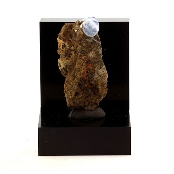Sten og mineraler. Lussatit (Opal-CT). 23,4 ct. Puy de la Bourrière, Puy-de-Dôme, Frankrig. Ultra sjælden. Flerfärgad