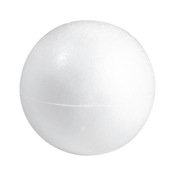 Polystyrenebollar - Icke specificerad - 15 cm ø - Vit färg - Blanda - Mångsidiga för dekoration