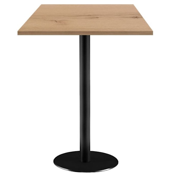 Højt bord 60 x 60 cm - Rom model eg delano kastanj