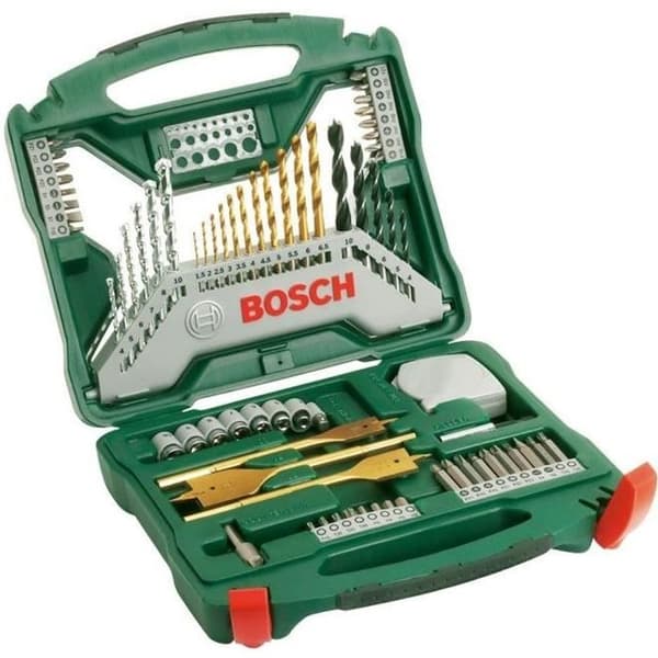 Coffret til boring og skruing X-line (70 PCS) - BOSCH Grå