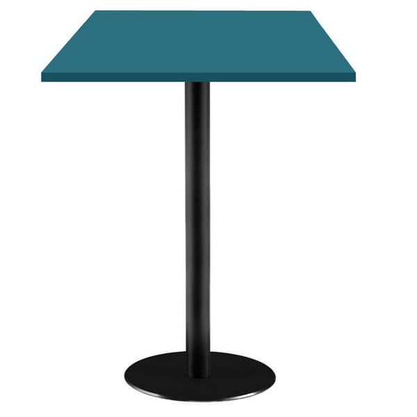 Högt bord 60 x 60 cm - Rom Preussisk blå modell Blå