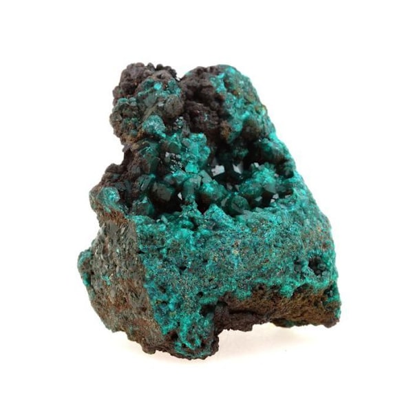 Dioptase + Descloizite 481,4 karat
